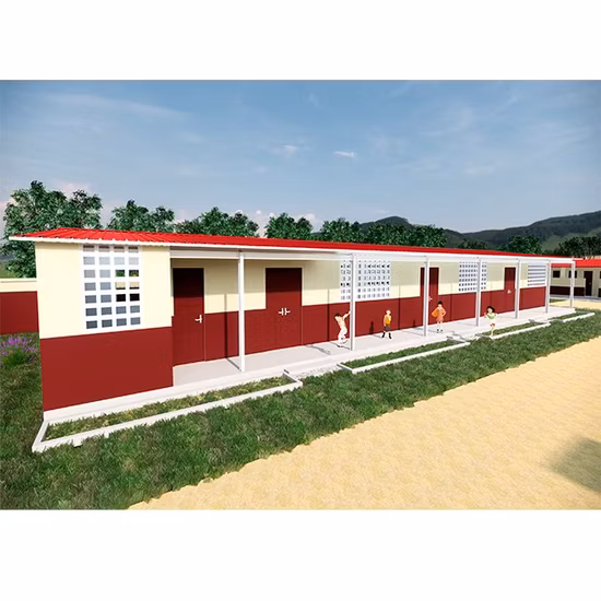 Factory Price Resort/Dormitory Steel Structure Prefabricated Building Expandable Container School