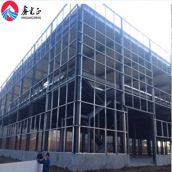 工場供給モジュール式プレハブ鉄骨構造アパートの建物