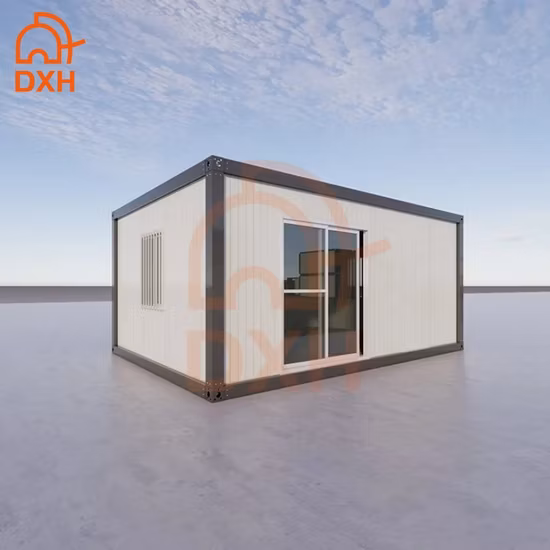 ワークショップカスタマイズされたガラスCasas PrefabricadasホームタイニープレハブハウスOEM取り外し可能なコンテナ