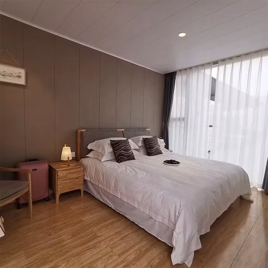 プレハブ取り外し可能な 20FT コンテナハウス 40FT モジュラーハウスリビングコンテナハウスモバイルハウス