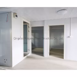 プレハブ 20FT 40FT 折りたたみコンテナハウスフラットパック拡張可能なプレハブ鉄骨構造モジュラー Containerhome 簡単なインストール